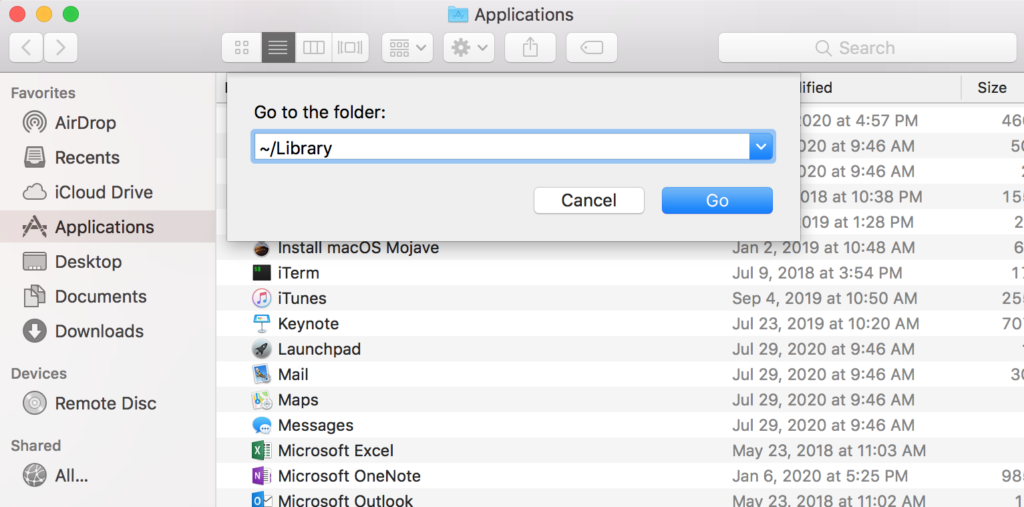 os x adobe aplication manager empty folder in launchpad